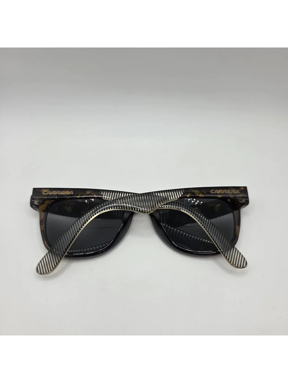 Carrera Glasses Frames Only 6000 858JO Brown Tortoise Stripes Made In Slovenia